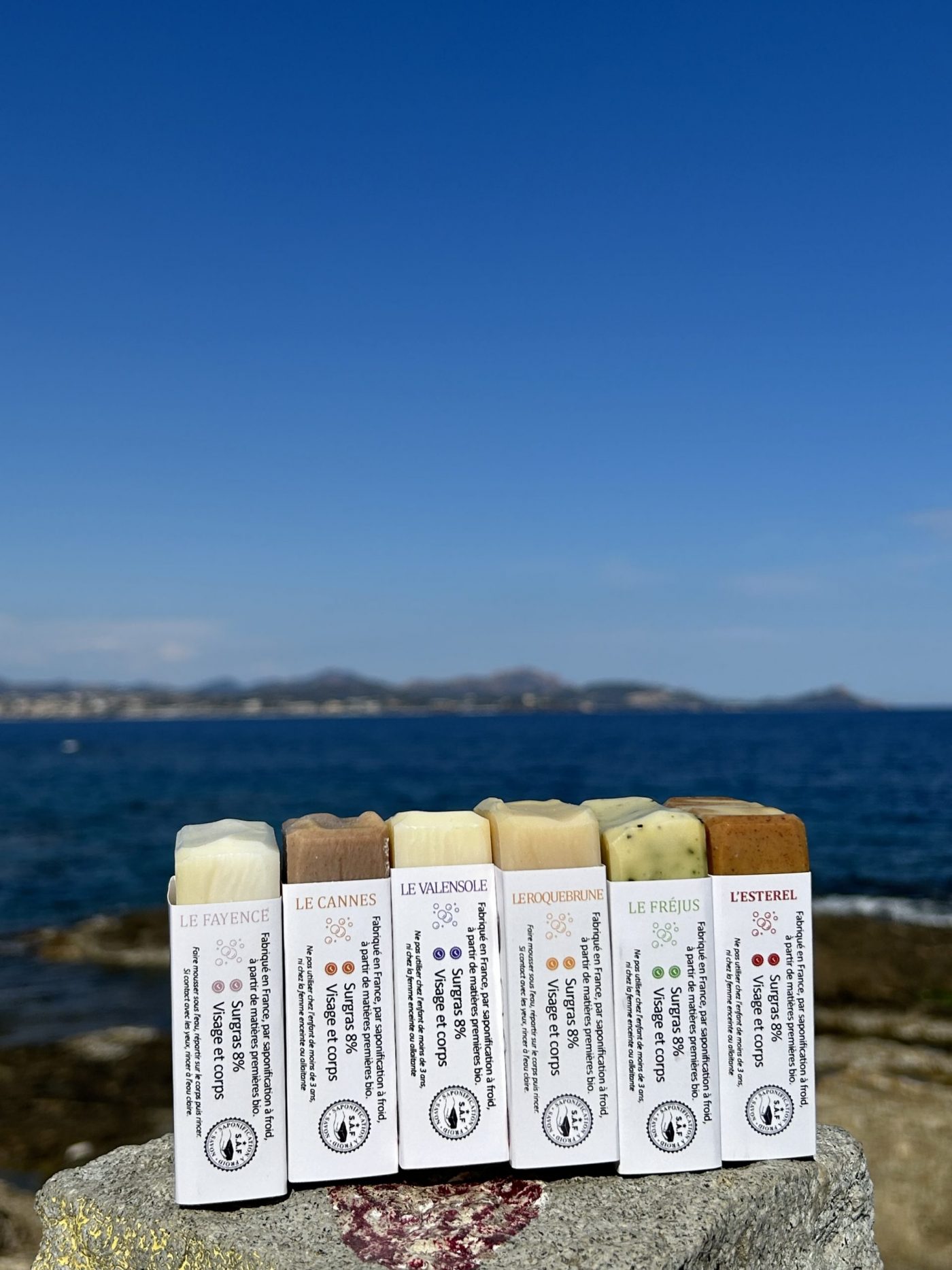 Coffret "Tour en Provence" 6 savons